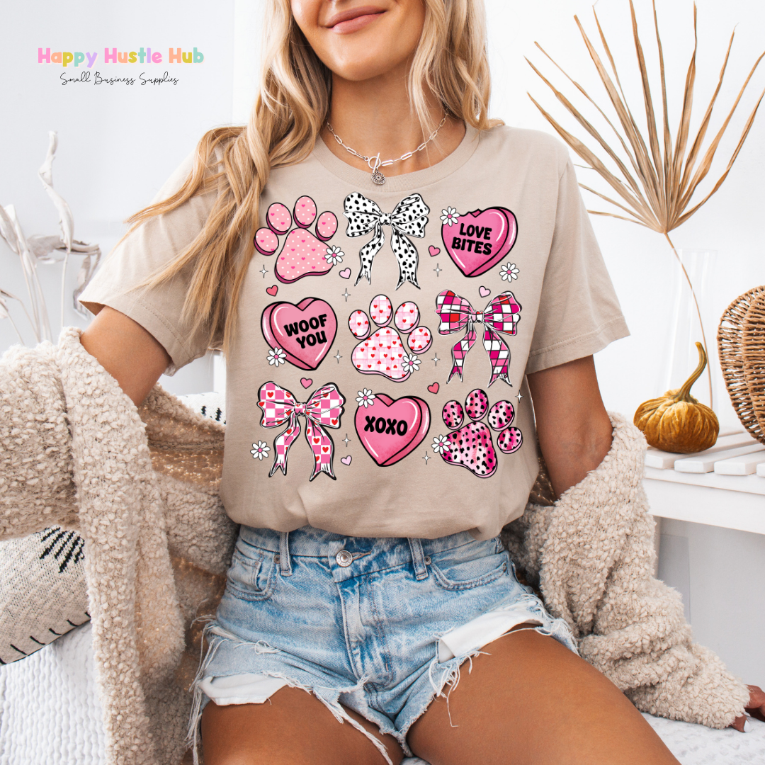 Love Bite Bows DTF Transfer