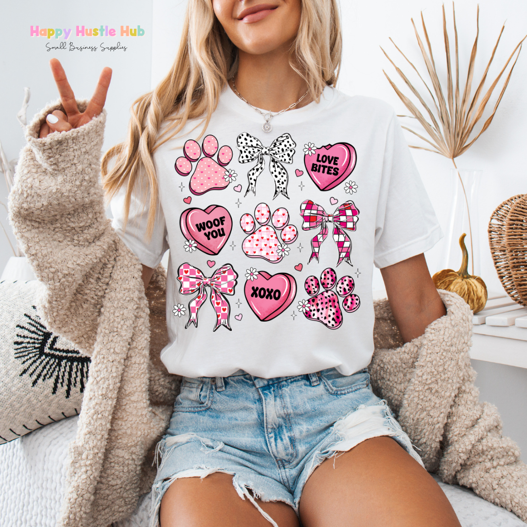 Love Bite Bows DTF Transfer