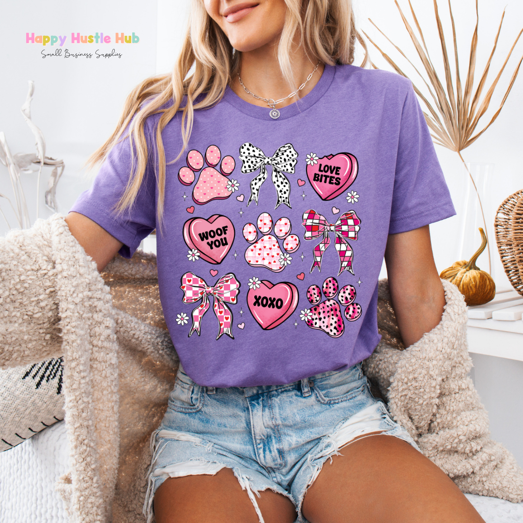 Love Bite Bows DTF Transfer