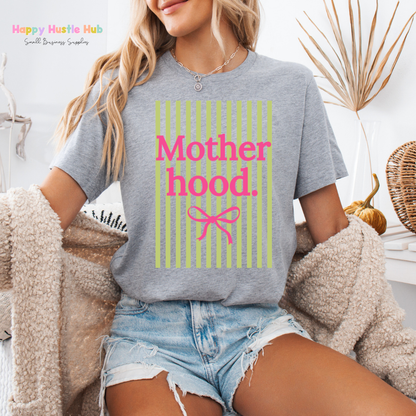 Motherhood Striped DTF Transfer