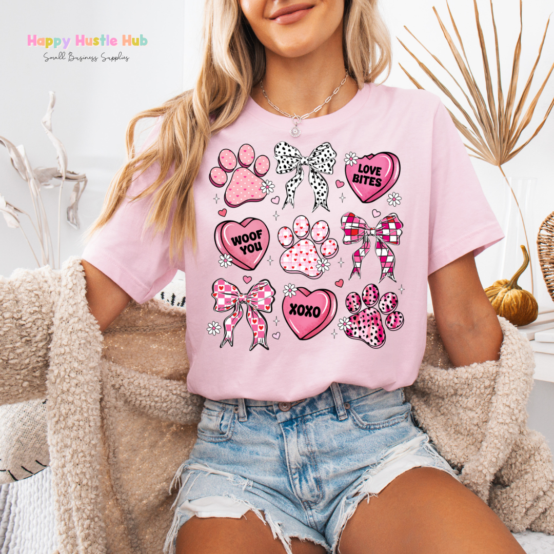 Love Bite Bows DTF Transfer