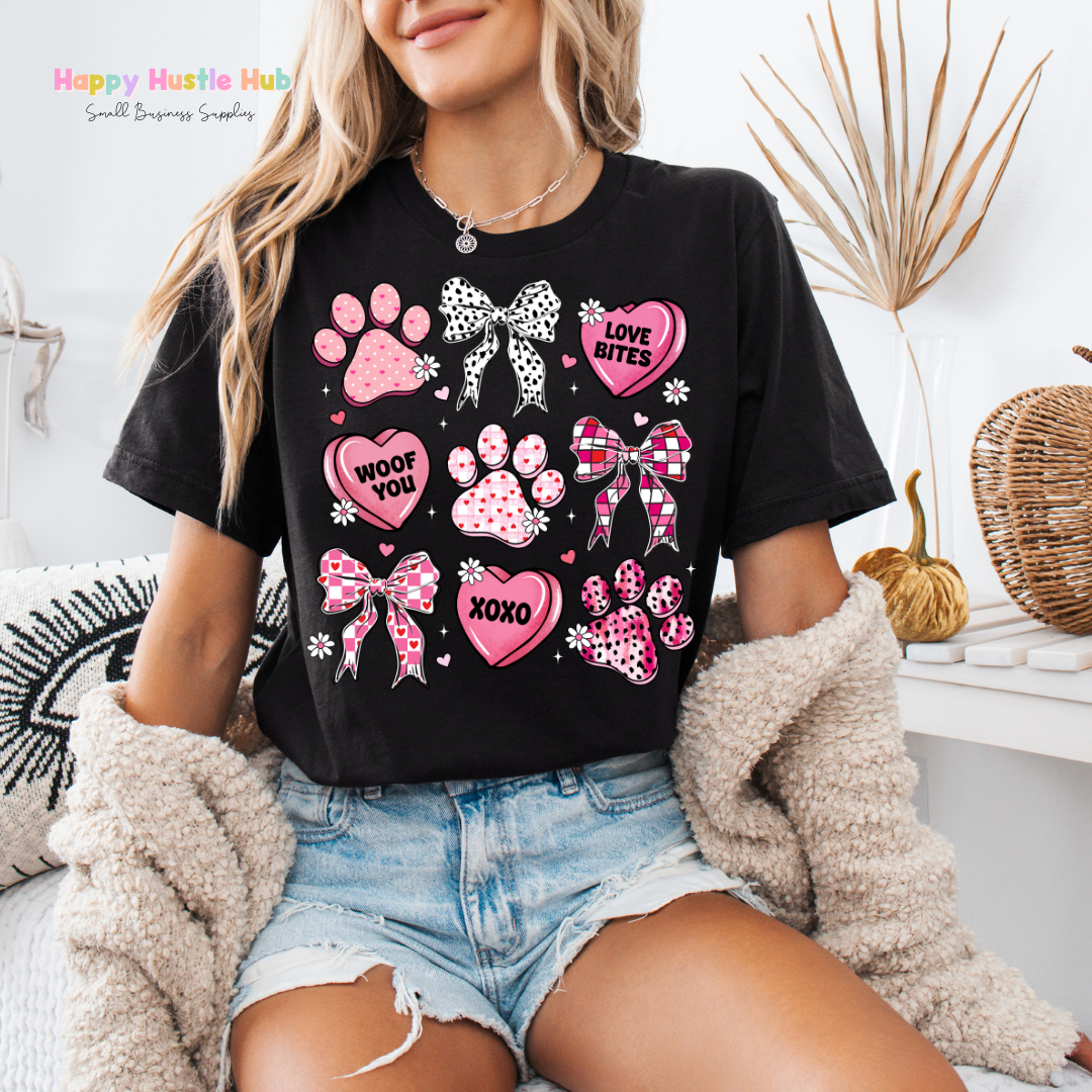 Love Bite Bows DTF Transfer