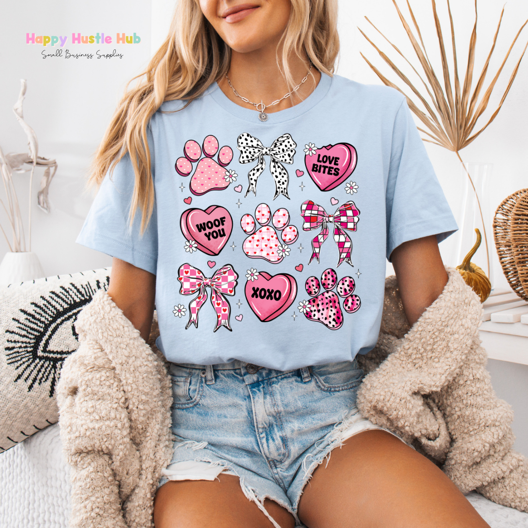 Love Bite Bows DTF Transfer