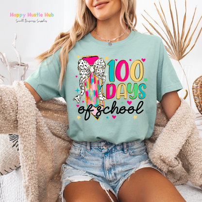 100 Days of School - Pencil DTF Transfer