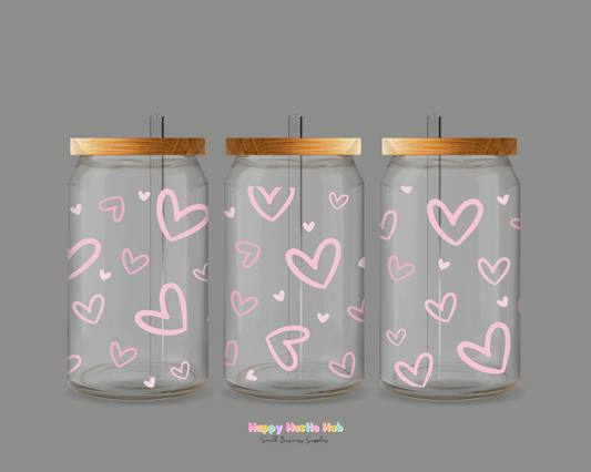 Love Is in the Air UV DTF Cup Wrap