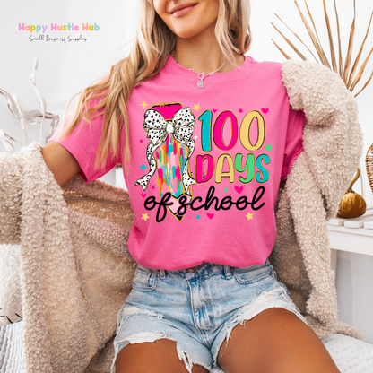 100 Days of School - Pencil DTF Transfer
