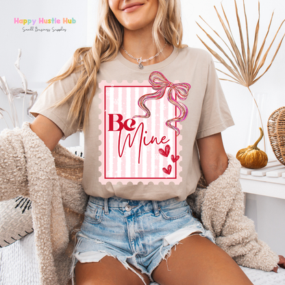 Be Mine Stamp DTF Transfer