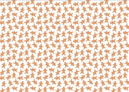 19.7"x27.5" Gingerbread Tissue Paper