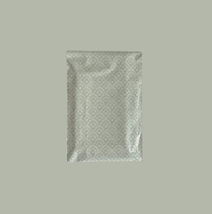 6x9 Green Hearts Poly Mailer