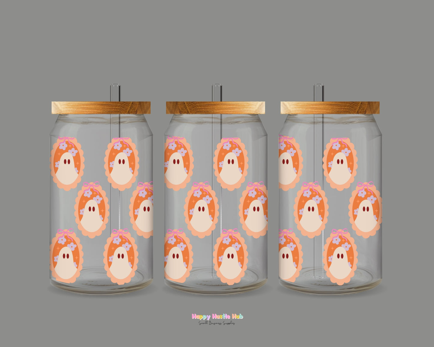 Portrait Ghosite UV DTF Wrap