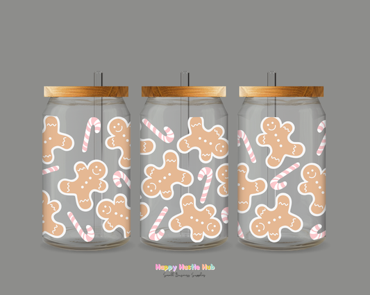 Gingerbread UV DTF Wrap