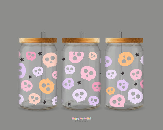 Skulls UV DTF Transfer