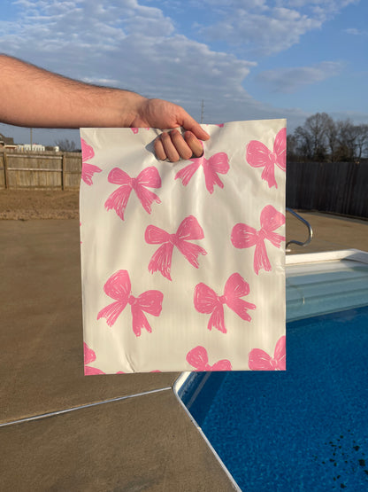 Bubblegum Bow 14x17 Merchandise Bag