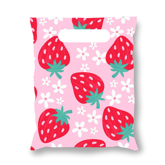 Strawberry Bliss 10x12 Merchandise Bag
