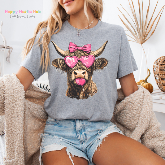 Lovey Cow DTF Transfer