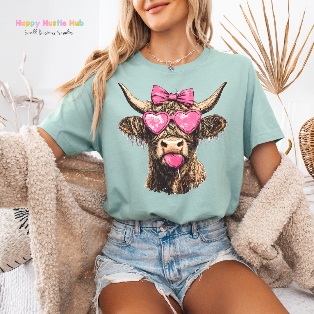 Lovey Cow DTF Transfer