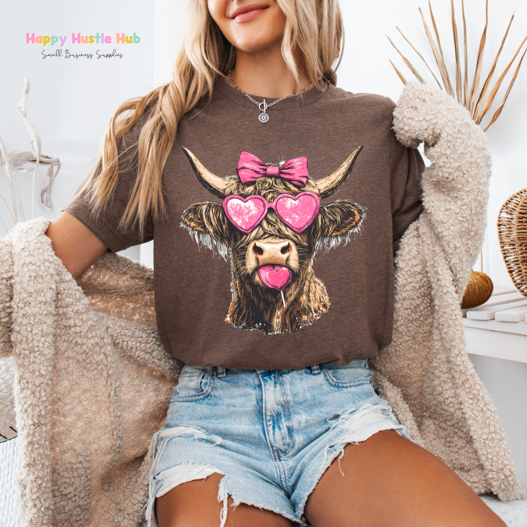 Lovey Cow DTF Transfer