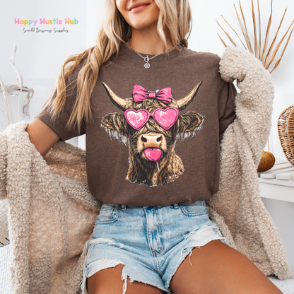 Lovey Cow DTF Transfer