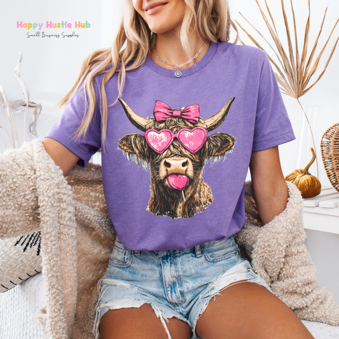 Lovey Cow DTF Transfer