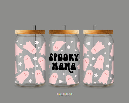 Spooky Mama UV DTF Wrap
