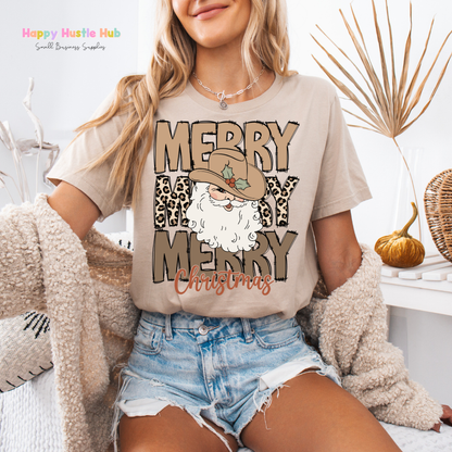 Western Santa DTF Transfer