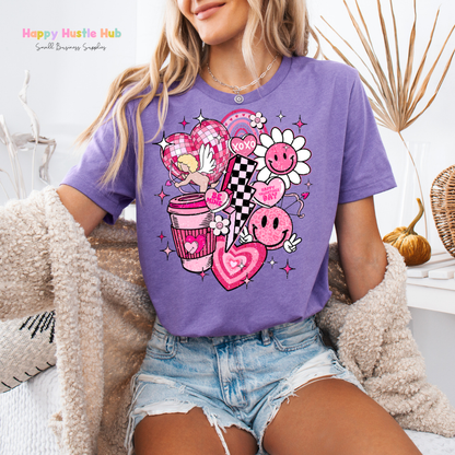 Love Lightening Bolt DTF Transfer