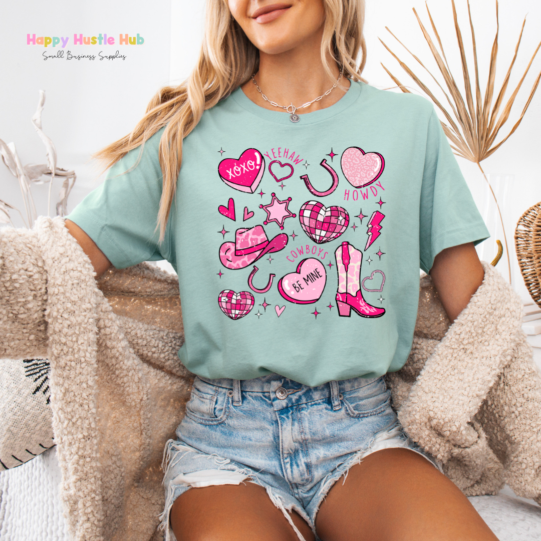 Western Love DTF Transfer