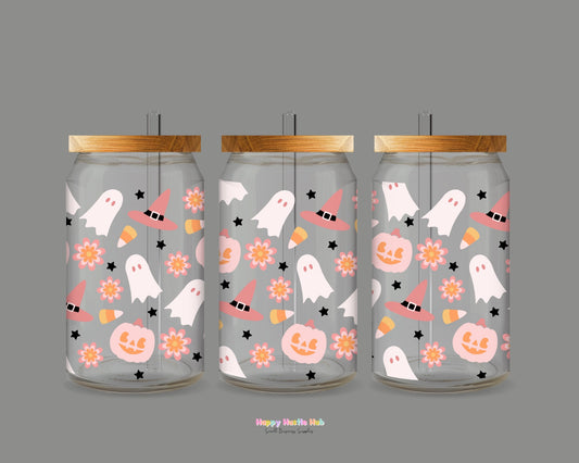 Girly Halloween UV DTF Wrap