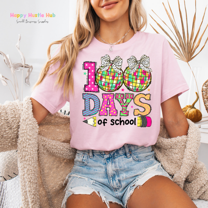100 Days of School Discos  DTF Transfer