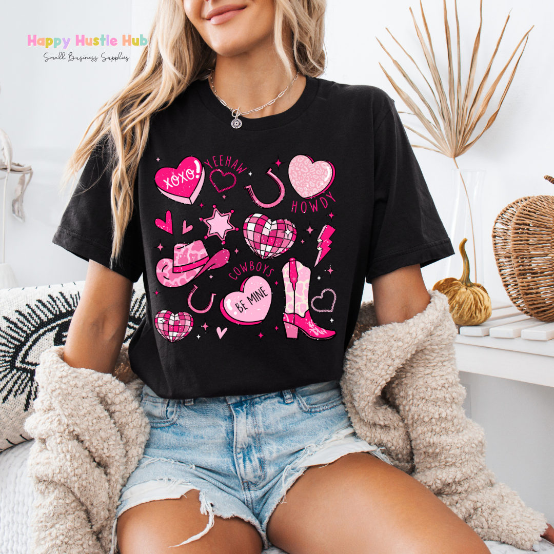 Western Love DTF Transfer