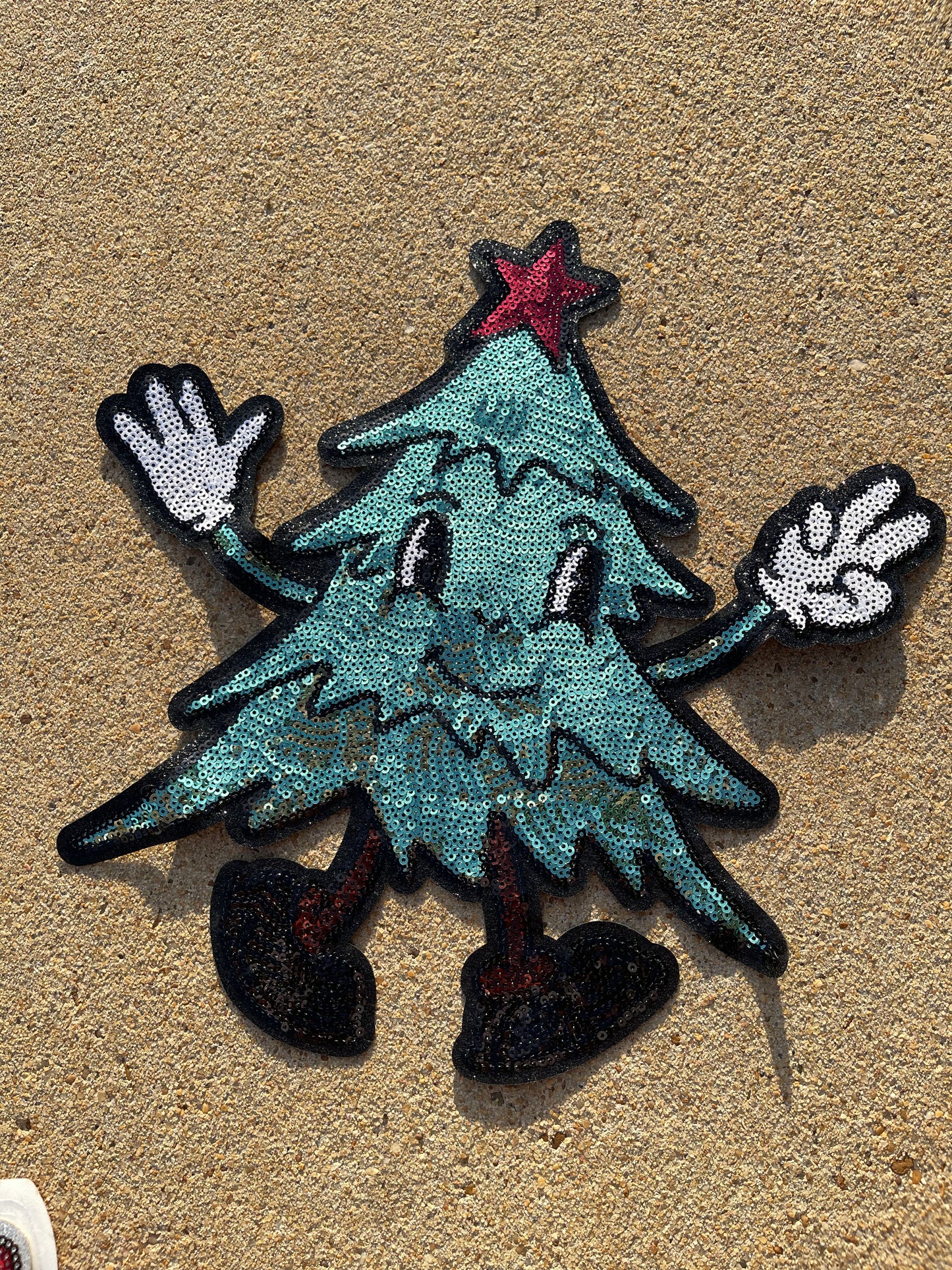 Groovy Tree Chenille Patch