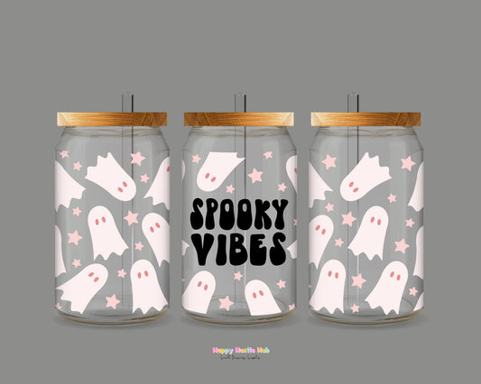 Spooky Vibes UV DTF Transfer