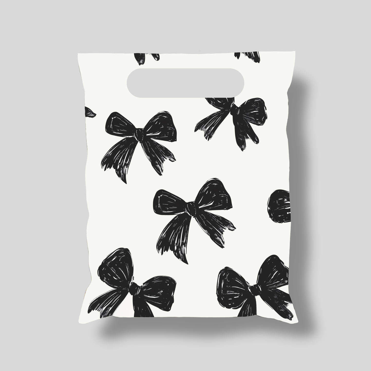 Midnight Bow 14x17 Merchandise Bag