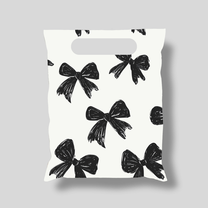 Midnight Bow 14x17 Merchandise Bag