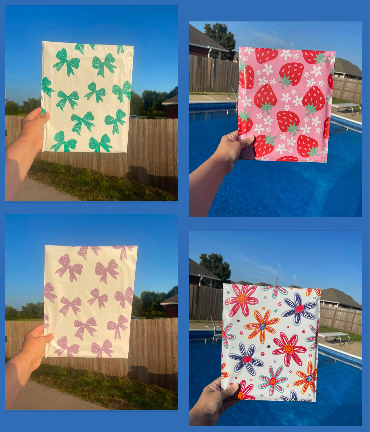 Girly Pop Poly mailer Bundle (100 Pack)