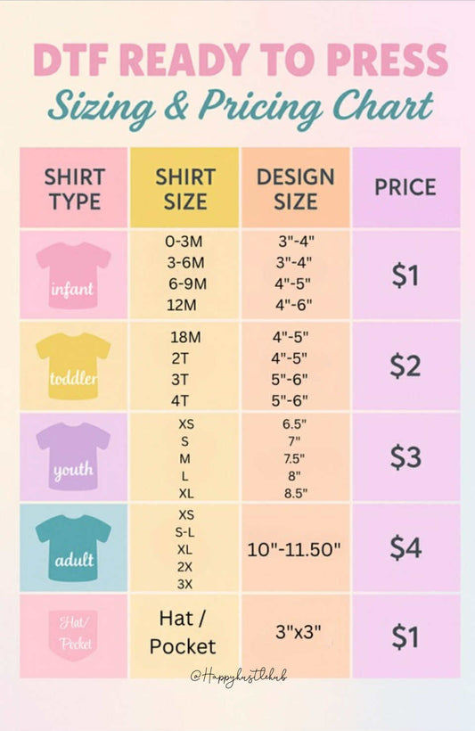 Custom DTF Transfer *EMAIL Design File*